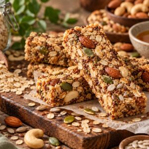 Rustic Honey Granola Bar